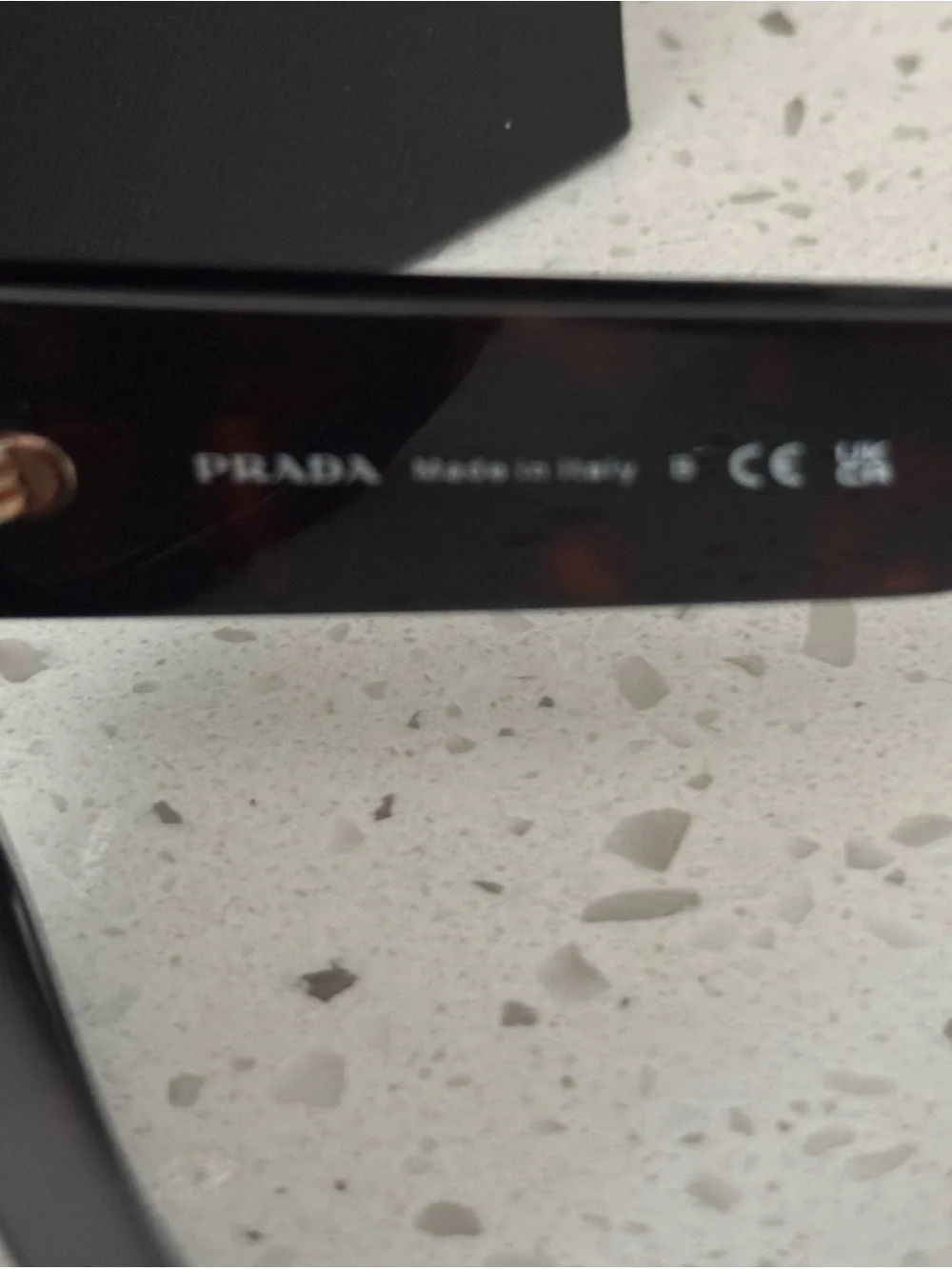 Prada Women's Sunglasses — Dark Brown Frame with Brown Lenses